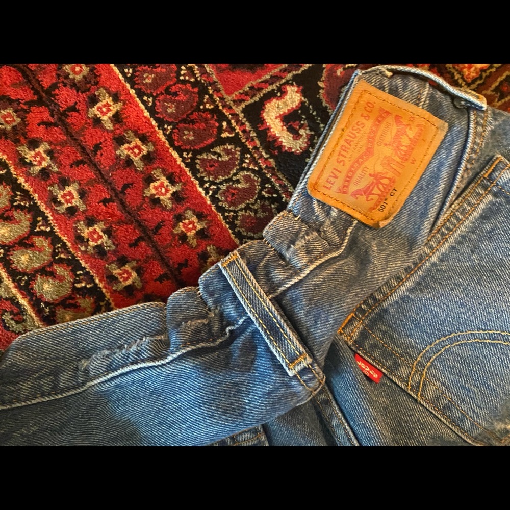 Altered Levi’s for petite girls